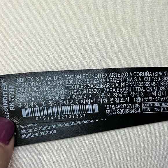 Zara Bralette Womens 32B Tan Floral Lace Strappy Romantic Sultry Lingerie Flirty - Picture 6 of 9